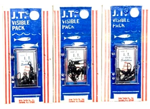 3 PACKS Jeros Tackle Size 7 Black Snap Swivel 5-Count Package V39-BSS - Picture 1 of 16