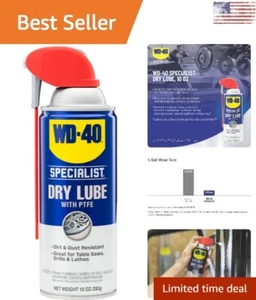 High-Performance Dry Lube with SMART STRAW SPRAYS 2 WAYS - Superior Lubrication - Picture 1 of 11