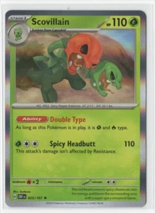Pokemon Obsidian Flames 025/197 Scovillain Holo - Picture 1 of 1