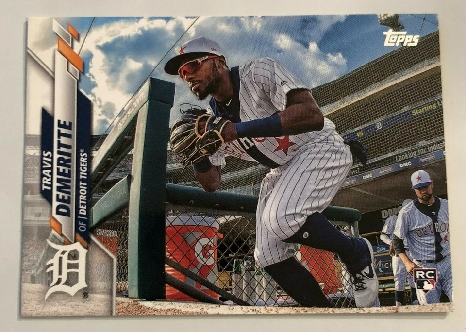 LOT OF (10) - 2020 Topps Series 1 Rookie Card TRAVIS DEMERITTE Tigers RC #57 - Image 1 of 1
