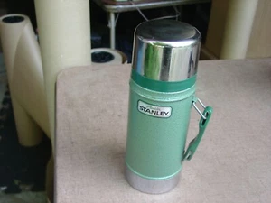 Stanley Aladdin No. A-1350B 24oz. Wide Mouth Steel Thermos - Picture 1 of 7