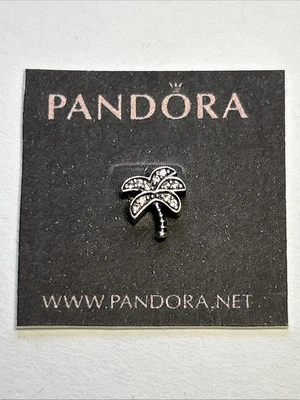 Authentic Pandora 🌟 Mini Floating Locket Pavé Palm Tree 🌟 S925 ALE - Image 1 of 4