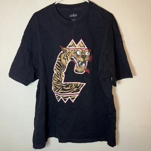 Camiseta Cukui Talla 2XL Negra Manga Corta Cuello Redondo Gráfica Tigre C - Imagen 1 de 17