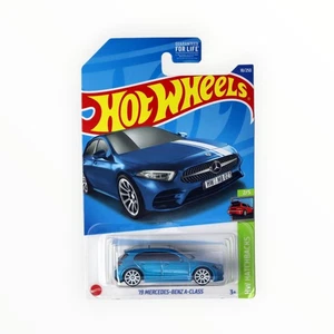 Hot Wheels '19 Mercedes-Benz A-Class 18/250 - Blue - 2022 Mainline A - Picture 1 of 6