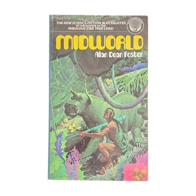 Midworld Alan Dean Foster ©1976 First Printing Bantam - Imagem 1 de 2
