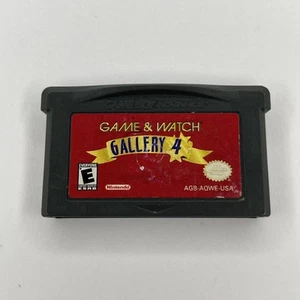 Game & Watch Gallery 4 (Nintendo Game Boy Advance, GBA, 2002) autentico e testato - Foto 1 di 4