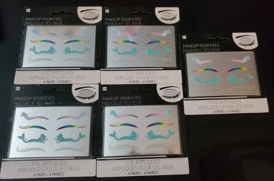5) МАКИЯЖ ВАШИХ ГЛАЗ - ресницы наклейки, 4 пары упаковка - Изображение 1 из 2