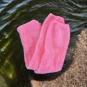 Vintage Fuzzy 14” Length Socks - Picture 1 of 2