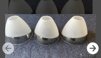 Lámpara de tocador de baño dorada cepillada de 3 luces, lámparas de baño vintage Foto 1 de 3