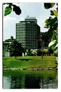 Vintage El Miramar Charterhouse Hotel San Juan Puerto Rico Postcard - Picture 1 of 2