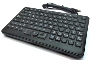 iKey Industrial Backlit Rugged QWERTY Spanish USB Keyboard SL-86-911-FSR-USB - Picture 1 of 5