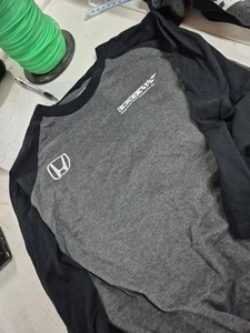 Honda Racing Acura Motorsports Baseball Style Tshirt - Picture 1 of 3