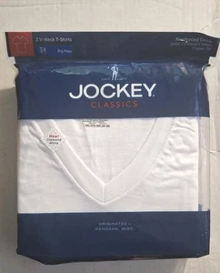 JOCKEY CLASSICS HERREN 2ER-PACK V-AUSSCHNITT T-SHIRTS GRÖSSE 3X 54-56 - Bild 1 von 3