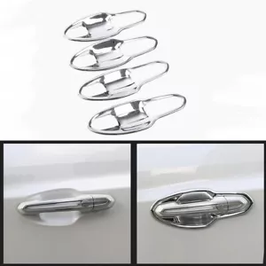 Chrome Car Door Handle Bowl Covers Molding Trim For Cadillac XT5 2017-2024 - Bild 1 von 4