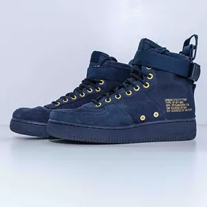 NIKE SF Air Force 1 AF1 Mid Sneakers Goddess Of Victory 917743-400 Mens 8 - Picture 1 of 15