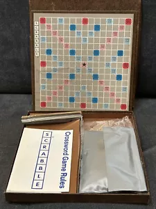Vintage Scrabble Magnetic Board Game Travel Edition Missing 1 Tile (I) - Picture 1 of 15