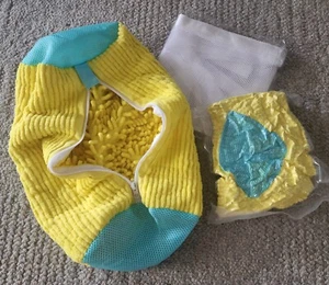 (A5.11) NEW 2 Pk, SHOE WASHING MACHINE BAG, Plus Mesh bag for Delicates. - Picture 1 of 9