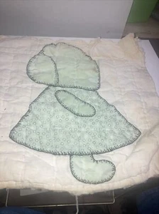 Hand stitched quilt block vintage - Picture 1 of 9