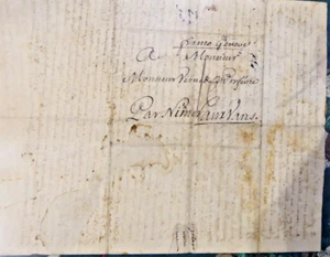 Versoix 1777 belle lettre d'un orfevre sur la  modernisation de la vie en Suisse - Foto 1 di 4