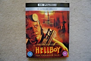4K UHD BLU-RAY HELLBOY THE CROOKED MAN BRAND NEW SEALED UK STOCK - Picture 1 of 2