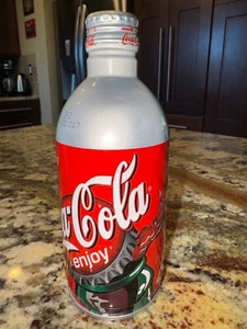 Vintage Japanese Enjoy Coca Cola 400ml Aluminum Unopened Pint From Okinawa Japan - Picture 1 of 6