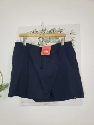 The North Face Urban Navy FlashDry Tennis Core Athletic Skort T Womens XL NWT — 第 1/4 张图片