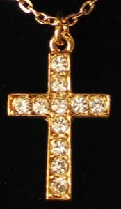 50% OFF - Gold Cross Pendant in Presentation Box - EB6096 - Picture 1 of 2
