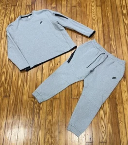 Nike Sportswear Tech Fleece Gray Tracksuit Men’s Size 2XL XXL - Picture 1 of 3