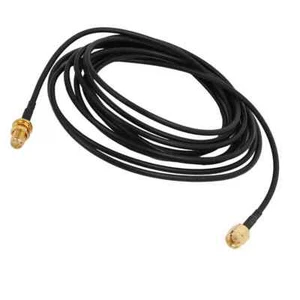SMA Male to Female RG174 Coaxial Antenna Cable Extension Connector Jacketer - Picture 1 of 6