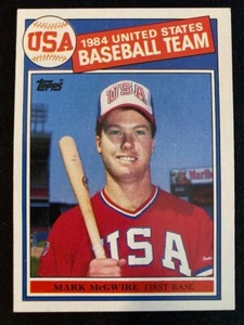 1985 Topps - #401 Mark McGwire (RC) - Bild 1 von 2