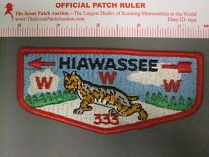 Boy Scout OA 333 Hiawassee flap 4747KK - Picture 1 of 1