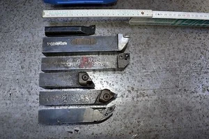 DMK004 - Konvolut - Wendeplattenhalter 6 Stück - Drehmeissel - bestückt - Bild 1 von 2