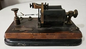 Vint. RELÉ telegráfico JH Bunnell & Co., un dispositivo que funciona con sonda - 35 ohmios - Imagen 1 de 8