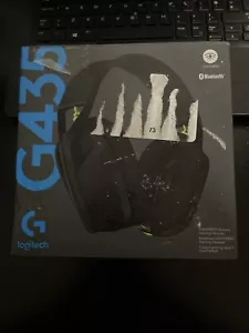 Logitech G435 Wireless Gaming Headset - Black/Neon Yellow. No wire and No USB. - Picture 1 of 3