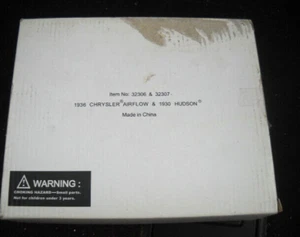 National Motor Museum 1930 Chrysler Hudson 1936 Airflow Die Cast MODELS NEW! - Picture 1 of 4
