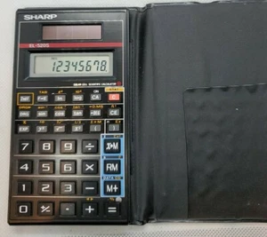 Rare Vintage SHARP Scientific CALCULATOR EL-520S light powered - Picture 1 of 4