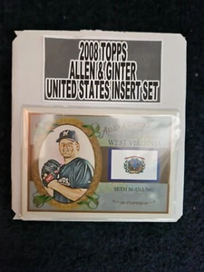 2008 TOPPS ALLEN AND GINTER UNITED STATES COMPLETE INSERT SET (50 cards)!!! - Picture 1 of 2
