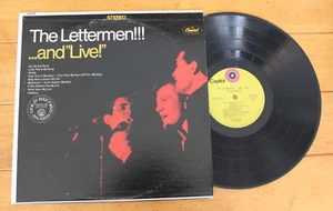 THE LETTERMEN AND LIVE LP 12" VINYL VG+ CAPITOL STEREO - Picture 1 of 4