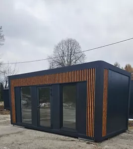 Moderne Container /Bürocontainer $Wohncontainer | Gartenhaus #6x3m LIFE GRATIS! - Bild 1 von 7