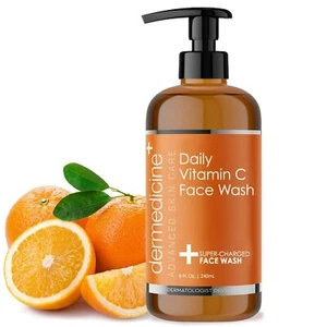 Dermedicine Daily Vitamin C Face Wash Super-Charged w/Marine & Plant Extracts... - Picture 1 of 6