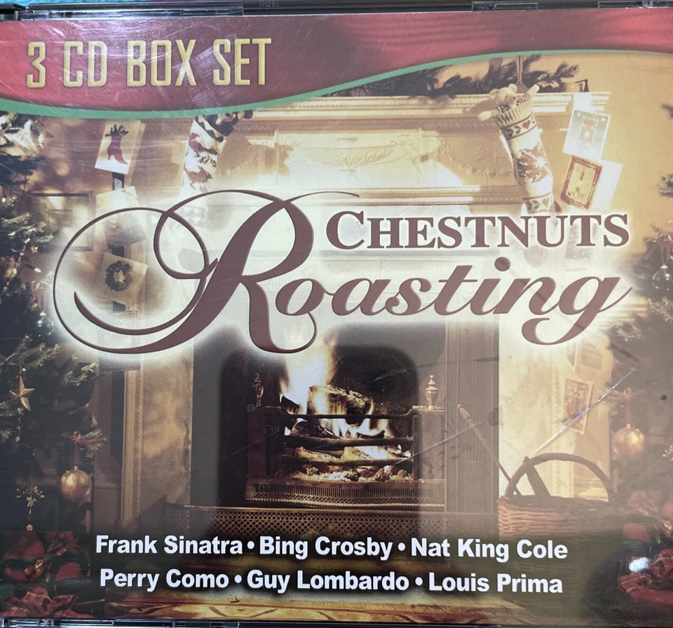 Chestnuts Roasting 3 CD Box Set Brand New Sealed CD Frank Sinatra Bing Crosby Foto 1 de 4