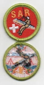 Search & Rescue Merit Badge, Type L, "Since 1910" Back (2012-Current) - Imagen 1 de 1