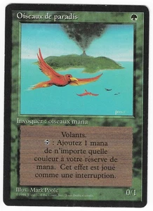 ►Magic-Style◄ MTG - Birds of Paradise - French Revised FBB - Good/Played - Picture 1 of 2