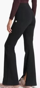Pantaloni Vuori Granito Vita Alta Svasati DreamKnit Nero Pantaloni Leggings M Donna’s - Foto 1 di 14