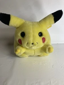 Pokémon Pikachu Peluche Grosso Senza Etichetta Raro No Bianco Negli Occhi - Foto 1 di 3