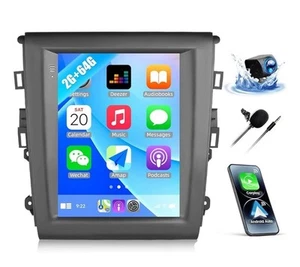 9.7" Android 12 Car Radio Player Stereo CarPlay For 2013-2018 Ford Mondeo Fusion - Picture 1 of 7