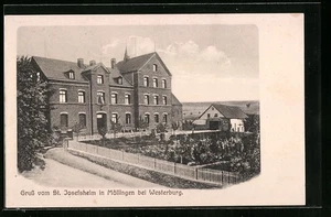 Ansichtskarte Möllingen, St. Josefsheim mit Garten - Picture 1 of 2