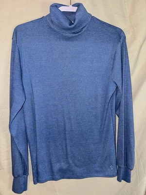 Camisa de Colección Munsingwear Pingüino Azul Cuello Alto Manga Larga Para Hombre Mediana EE. UU. Foto 1 de 4