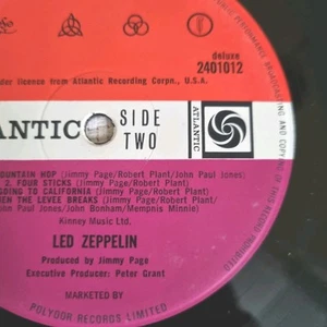 Led Zeppelin IV Red Plum PG Credit A3B3 "pecko duck" 1971 UK Press Excellent + NM - Bild 1 von 21