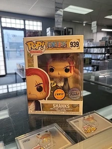 Funko Pop! Vinyl: One Piece Shanks (exklusiv) Chase #939 Versand mit Protektor - Bild 1 von 6